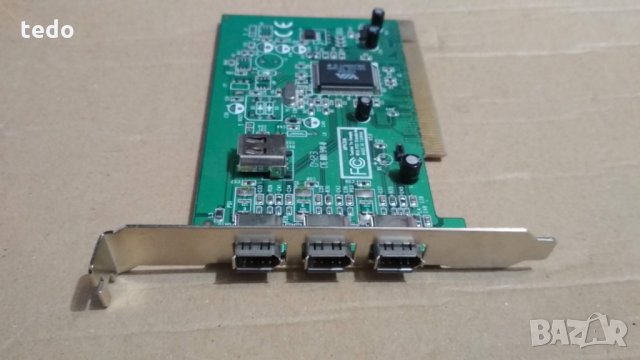 StarTech PCI Firewire 4 ports- VIA VT6306 Chipset, снимка 1 - Кабели и адаптери - 24158836