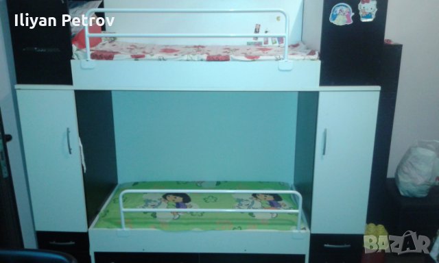 детско креватче на два етажа, снимка 1 - Бебешки легла и матраци - 22201412