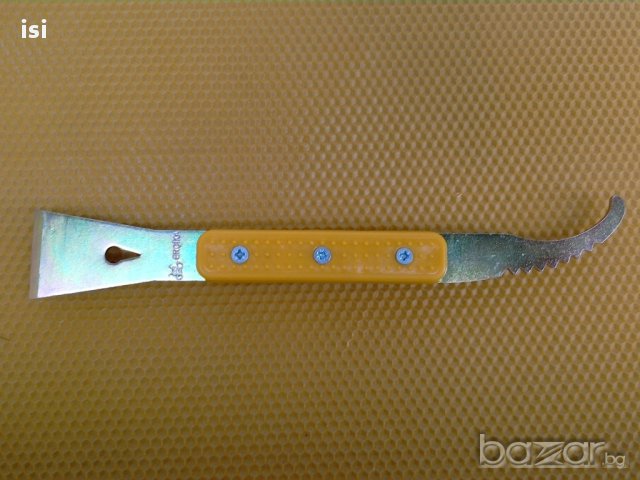 Пчеларски рамкоповдигач жълта дръжка М20-пчеларски инвентар, снимка 2 - Други стоки за животни - 17587059