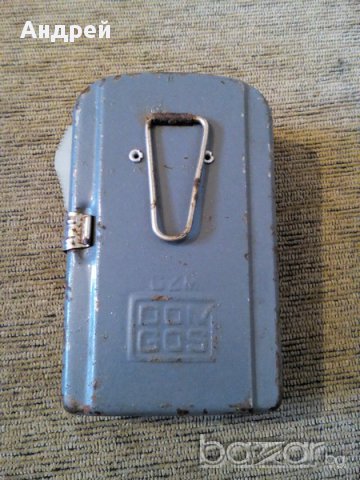 Старо Полско фенерче CZM DOMGOS, снимка 2 - Антикварни и старинни предмети - 18004657