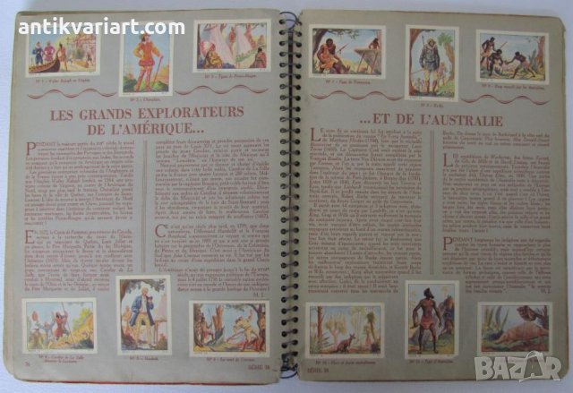 1935-36г. Колекционерски Албум Nestle, снимка 13 - Антикварни и старинни предмети - 25862811