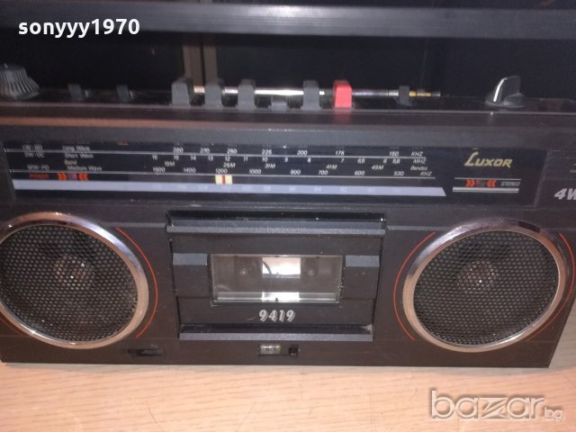 luxor-ретро колекция-внос швеицария, снимка 7 - Ресийвъри, усилватели, смесителни пултове - 21147567