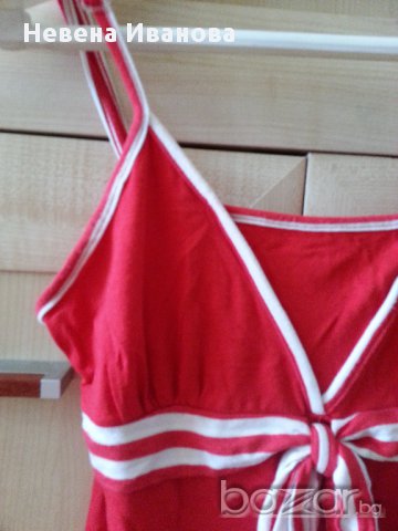 Потник дамски червено и бяло, снимка 2 - Потници - 14943106