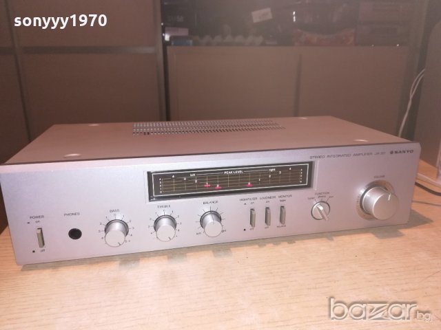 sanyo stereo amplifier-made in japan-внос швеицария, снимка 4 - Ресийвъри, усилватели, смесителни пултове - 20743304