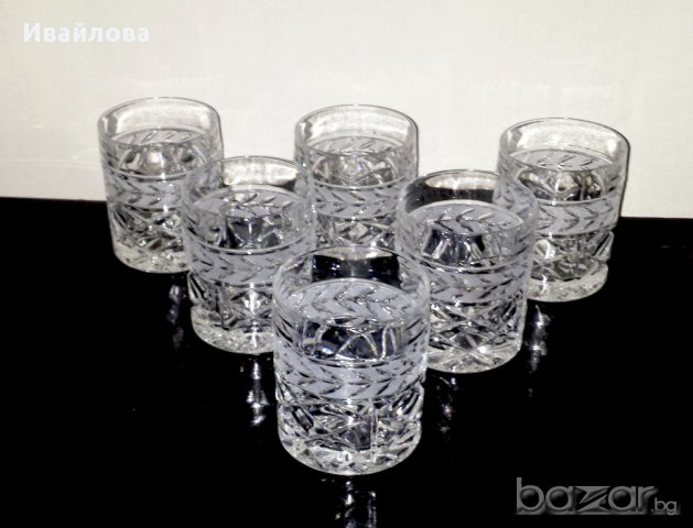 Кристални чаши за уиски 