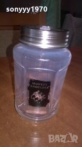 поръчано-monkey shoulder-шеикър-13х8см, снимка 12 - Колекции - 22045467