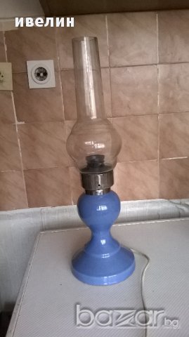 керамична нощна лампа, снимка 1 - Настолни лампи - 14237918