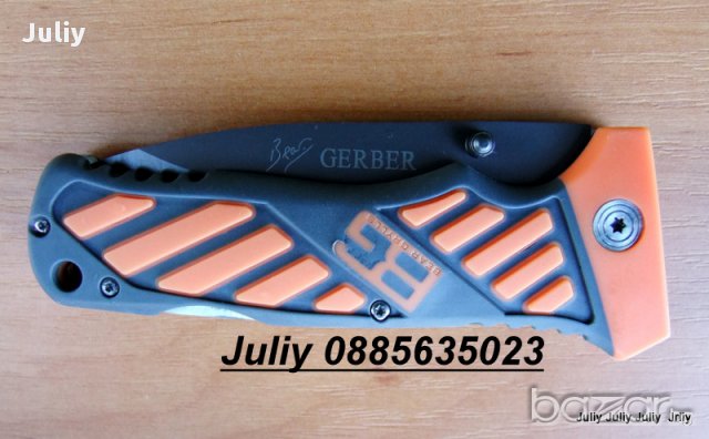 Сгъваем нож Gerber - BG Compact, снимка 11 - Ножове - 13074185