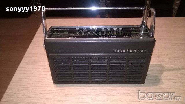 Ретро колекция-telefunken partner 200-внос швеицария, снимка 2 - Ресийвъри, усилватели, смесителни пултове - 15872429