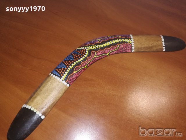 бумеранг-ретро колекция 40х6см-внос швеицария, снимка 4 - Колекции - 20949276