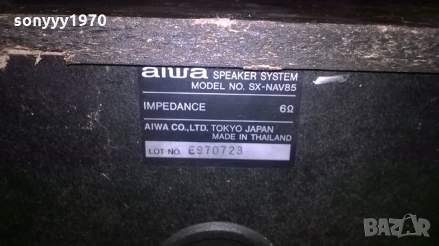 aiwa sx-nav85-2бр тонколони-внос швеицария, снимка 13 - Тонколони - 24092563