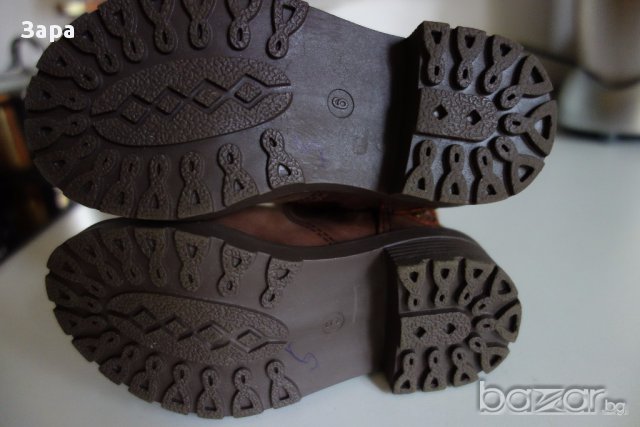 нови кожени ботуши Marks & Spencer, 23ти номер, снимка 6 - Детски боти и ботуши - 16017837