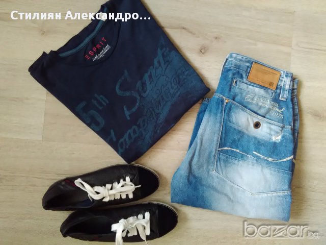 Мъжка тениска Esprit, снимка 3 - Тениски - 15625099
