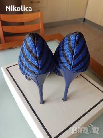 Дамски елегантни обувки Missguided с висок 10 см.ток, номер 38, снимка 4 - Дамски елегантни обувки - 25626628