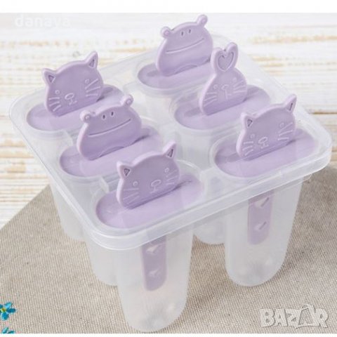 951 Форми за сладолед на клечка Животни формички за ледени близалки, снимка 7 - Форми - 25560802