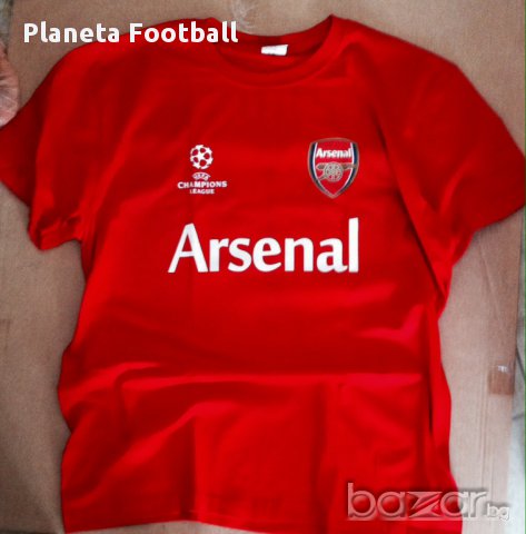 АРСЕНАЛ! ЧЕРВЕНА ФЕН ТЕНИСКА НА С ВАШЕ ИМЕ И НОМЕР! ARSENAL LONDON , снимка 6 - Фен артикули - 8102030