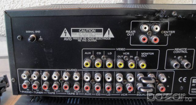 ★ █▬█ █ ▀█▀ ★ Качествен и мощен комплект TEAC AV 3000P и TEAC AV 3000M, снимка 8 - Ресийвъри, усилватели, смесителни пултове - 7500461