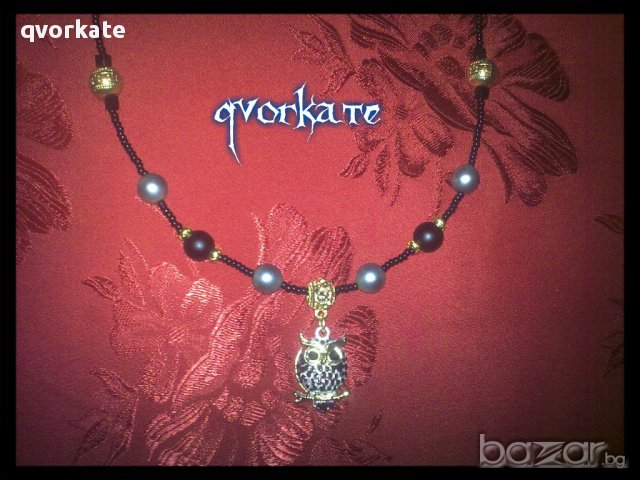 Колие Бухал, снимка 3 - Колиета, медальони, синджири - 9730804