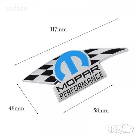 MOPAR PERFORMANCE оригинални американски емблеми, снимка 7 - Аксесоари и консумативи - 22812631