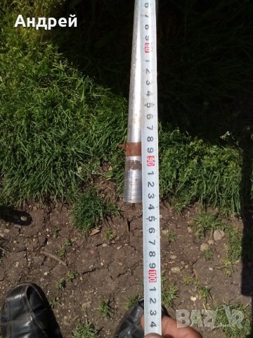 Стар алуминиев бастун, снимка 3 - Антикварни и старинни предмети - 21596355