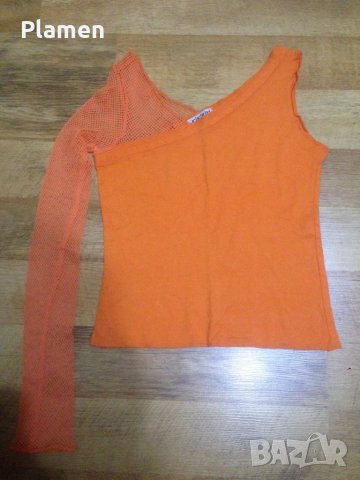 оранжева блуза , снимка 1