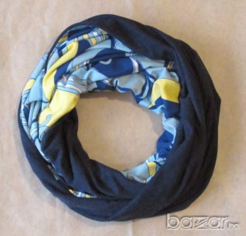 Шал двулицев, снимка 3 - Шапки - 9565853