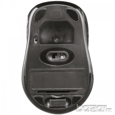 Безжична оптична мишка Hama (3 бутонна с нано приемник,синя)+ Батерии, снимка 6 - Клавиатури и мишки - 12877899