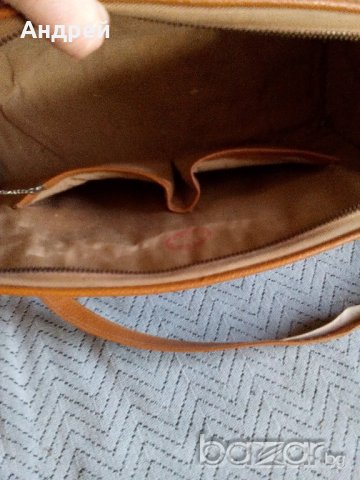 Стара кожена дамска чанта #2, снимка 7 - Антикварни и старинни предмети - 20669837