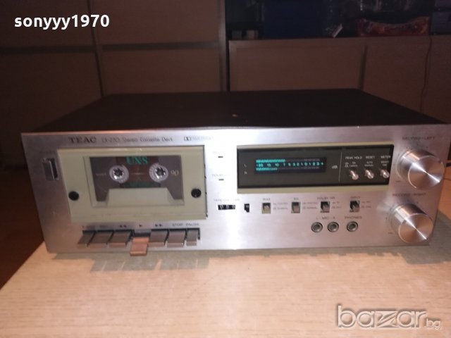 Teac cx-270-made in japan-нов внос швеицария, снимка 3 - Декове - 20565069