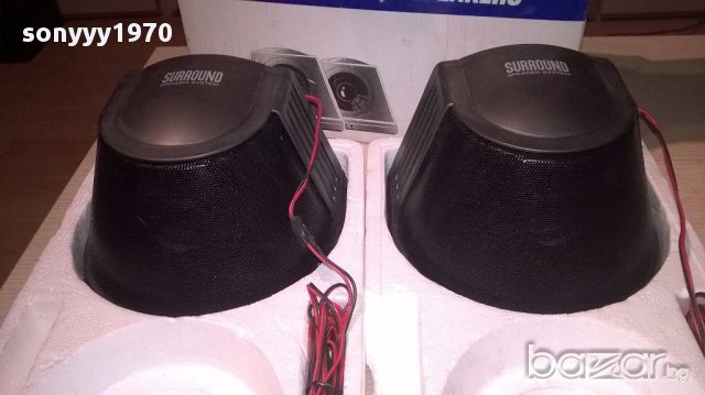 Nec 2бр тонколони за кола или дома-17х16х13см-нови в кутия, снимка 10 - Тонколони - 17550882