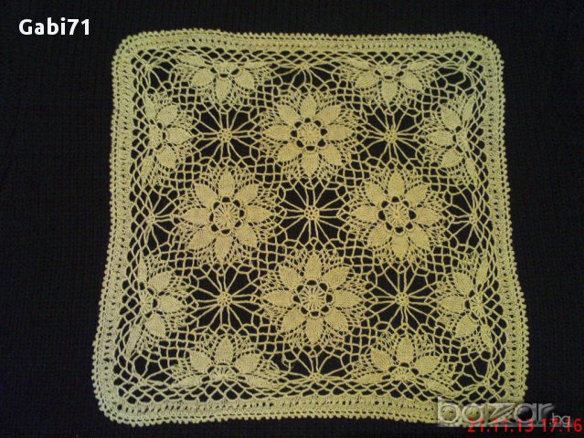 Карета плетени на една кука и бродирани, снимка 9 - Декорация за дома - 16714648