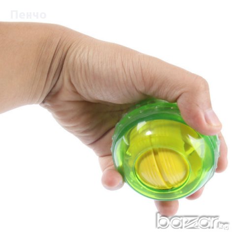 Жироскоп, ръчен пумпал за укрепване на ръката, Силова топка Power Exercise Strengthen Ball, снимка 2 - Фитнес уреди - 10314870