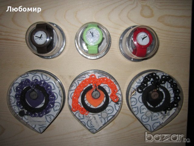 Hip Hop & Оpsobjects Часовници и Гривни Внос от Италия !!! , снимка 4 - Дамски - 19766479