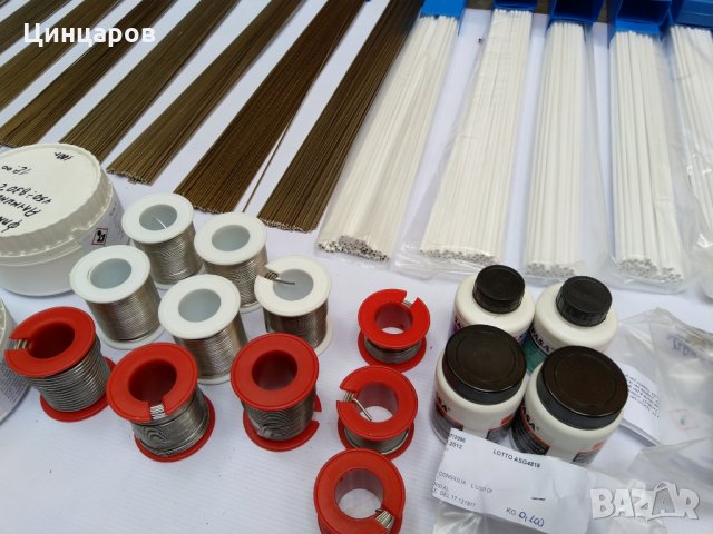 Припои,припой сребърен,сребърен с флюс,медно фосфорен,Durafix,флюс , снимка 4 - Други машини и части - 25773976