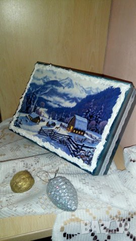 Кутия "Зимна приказка", снимка 9 - Декорация за дома - 19662649