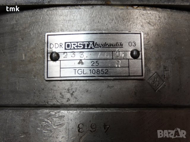 Хидравлична помпа ORSTA A25 R, снимка 5 - Резервни части за машини - 24843440