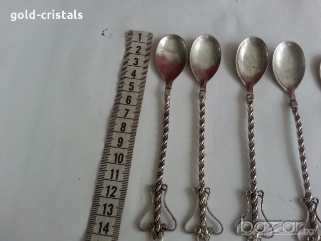  вилици и лъжици филигран, снимка 8 - Антикварни и старинни предмети - 20036262