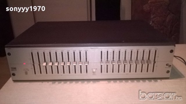 schneider team 6041m equalizer-west germany-внос швеицария, снимка 11 - Ресийвъри, усилватели, смесителни пултове - 18643327