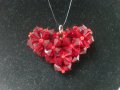 Сърце с кристали Сваровски 002, снимка 3