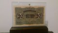 Сувенири 20 лева златни 1916 - редки български банкноти, снимка 3