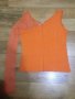 оранжева блуза , снимка 1 - Тениски - 25756364