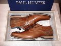 Стилни мъжки обувки от естествена кожа PAUL HUNTER №44, снимка 13