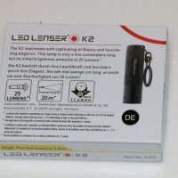 джобно фенерче ключодържател, фенер, LED LENSER, внос от Германия. 25 лумена, обхват 20 m, снимка 3 - Прожектори - 25940018