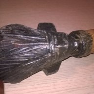 ПОРЪЧАНО-Автентично африканско копие с дърворезба-внос швеицария, снимка 7 - Антикварни и старинни предмети - 17070868