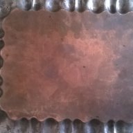 антикварна бронзова табла,поднос, снимка 6 - Антикварни и старинни предмети - 17532252