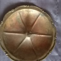 стара посребрена купа за ядки арт деко, снимка 3 - Антикварни и старинни предмети - 24064557