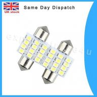 31mm 12V LED крушка за кола ЛЕД, снимка 1 - Аксесоари и консумативи - 12860369