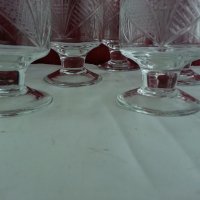 сервиз кристални чаши , снимка 6 - Антикварни и старинни предмети - 20122827