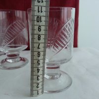 сервиз кристални чаши , снимка 2 - Антикварни и старинни предмети - 20122827