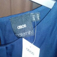 S, M-Нова оригинална рокля за бременни от шифон Asos Асос в два цвята, с етикет, снимка 5 - Рокли - 10056682